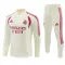 Conjunto de sudadera de entrenamiento Real Madrid Hombre 26/27 Blanco