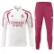 Conjunto de sudadera de entrenamiento Real Madrid Hombre 26/27 Blanco