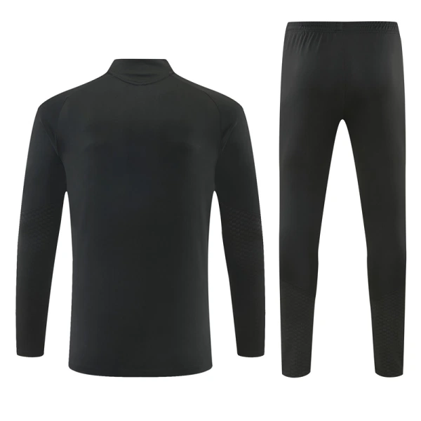 Conjunto de sudadera de entrenamiento Real Madrid Hombre 26/27 Negro