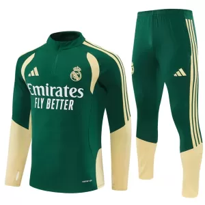 Conjunto de sudadera de entrenamiento Real Madrid Hombre 26/27 Verde Conjunto de sudadera de entrenamiento Real Madrid Hombre 26/27 Verde