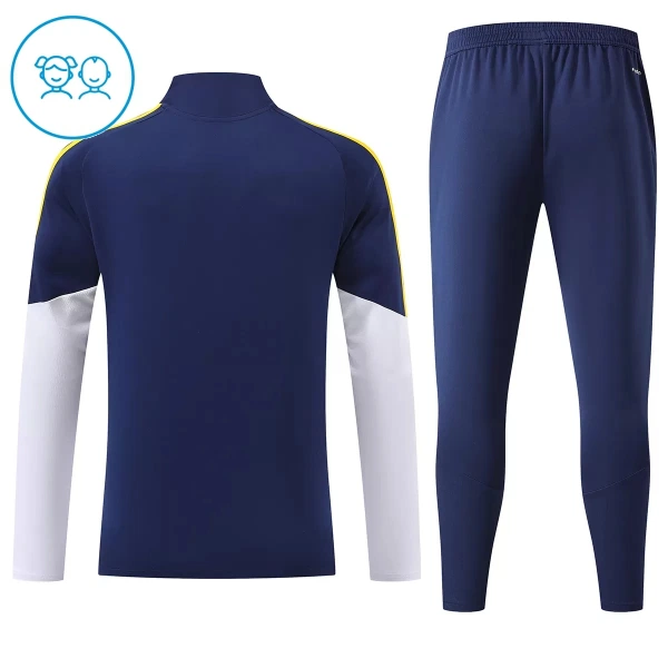 Conjunto de sudadera de entrenamiento Real Madrid Niños 26/27 Azul