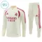 Conjunto de sudadera de entrenamiento Real Madrid Niños 26/27 Blanco