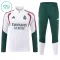 Conjunto de sudadera de entrenamiento Real Madrid Niños 26/27 Blanco