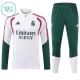 Conjunto de sudadera de entrenamiento Real Madrid Niños 26/27 Blanco Conjunto de sudadera de entrenamiento Real Madrid Niños 26/27 Blanco