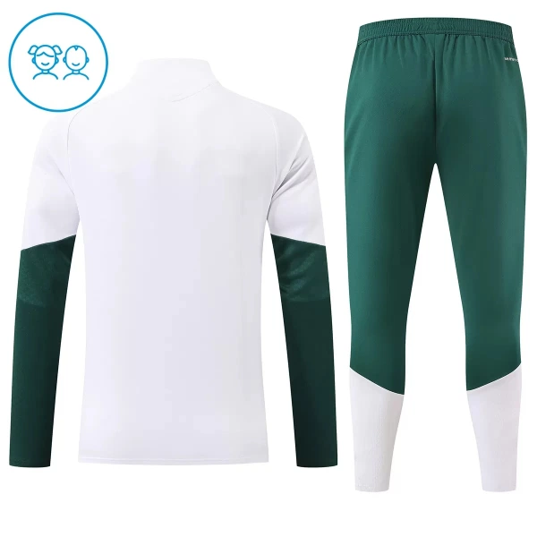 Conjunto de sudadera de entrenamiento Real Madrid Niños 26/27 Blanco