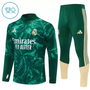 Conjunto de sudadera de entrenamiento Real Madrid Niños 26/27 Verde