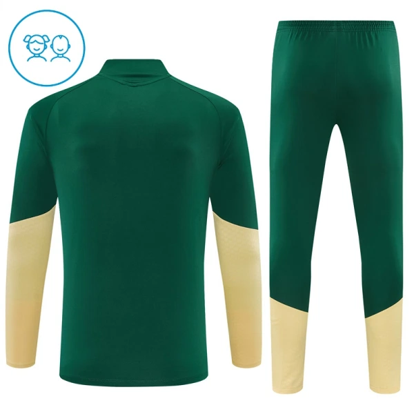 Conjunto de sudadera de entrenamiento Real Madrid Niños 26/27 Verde