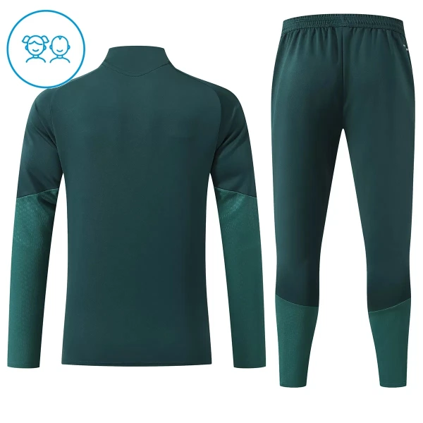 Conjunto de sudadera de entrenamiento Real Madrid Niños 26/27 Verde