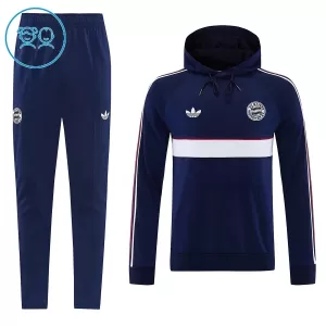 Sudadera de entrenamiento con capucha Bayern Múnich Niños 26/27 Navy