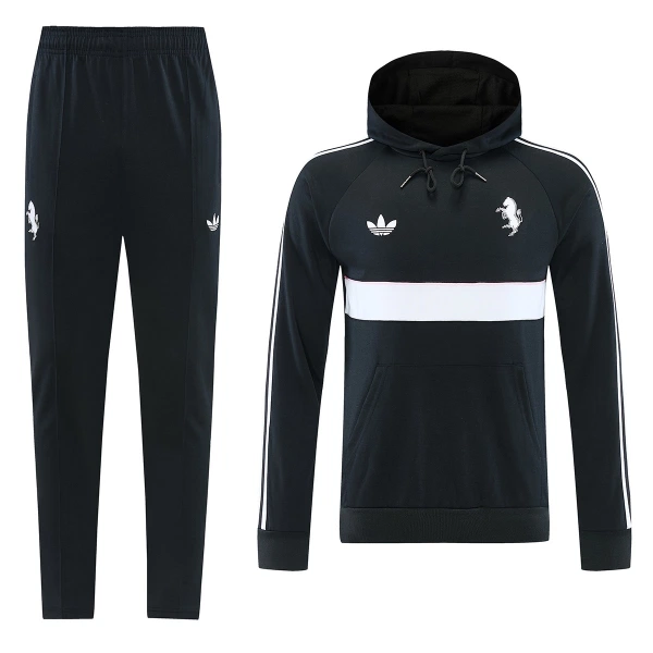 Sudadera de entrenamiento con capucha Juventus Hombre 26/27 Negro Sudadera de entrenamiento con capucha Juventus Hombre 26/27 Negro