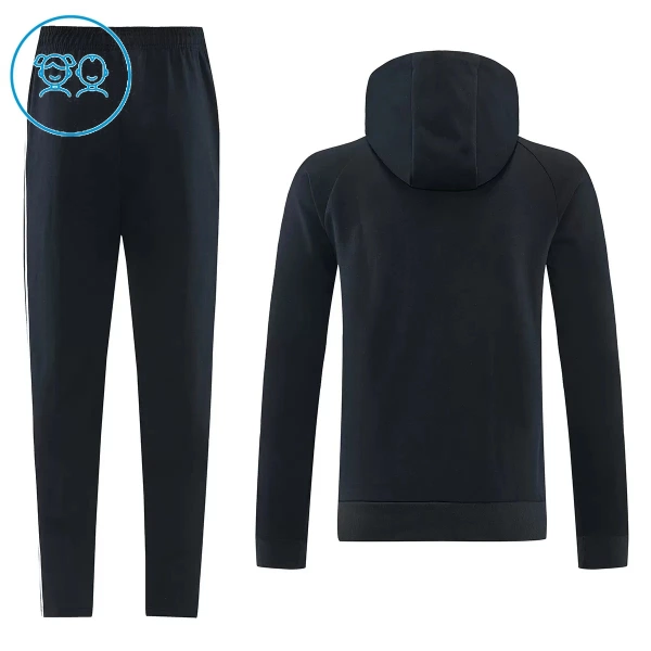 Sudadera de entrenamiento con capucha Juventus Niños 26/27 Negro