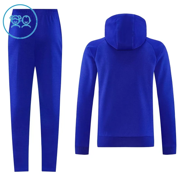 Sudadera de entrenamiento con capucha Manchester United Niños 26/27 Azul