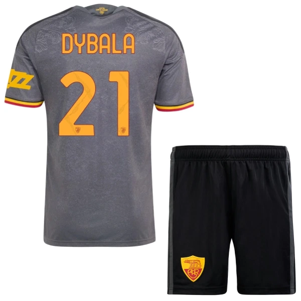 Camiseta AS Roma Paulo Dybala 21 Niños 3ª Equipación 26/27