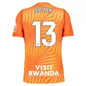 Camiseta Portero Atlético Madrid Jan Oblak 13 Hombre 26/27 Naranja