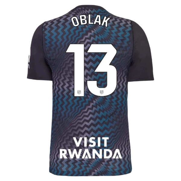Camiseta Portero Atlético Madrid Jan Oblak 13 Hombre 26/27 Negro Camiseta Portero Atlético Madrid Jan Oblak 13 Hombre 26/27 Negro