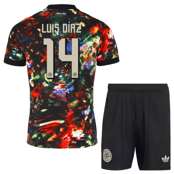 Camiseta FC Bayern Múnich Luis Díaz 14 Oktoberfest Niños 26/27 Camiseta FC Bayern Múnich Luis Díaz 14 Oktoberfest Niños 26/27