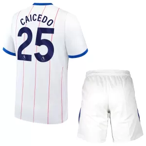 Camiseta Chelsea Moisés Caicedo 25 Niños 3ª Equipación 26/27