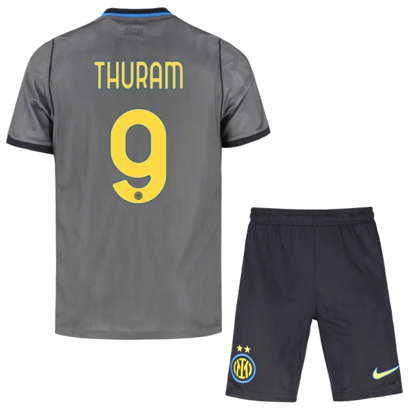 Camiseta Inter de Milán Thuram 9 Niños 3ª Equipación 26/27 Camiseta Inter de Milán Thuram 9 Niños 3ª Equipación 26/27