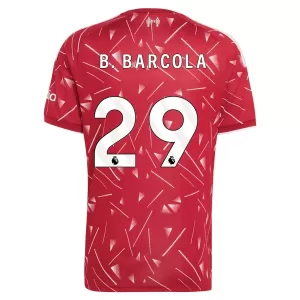 Camiseta Liverpool B. Barcola 29 Hombre 1ª Equipación 26/27 Camiseta Liverpool B. Barcola 29 Hombre 1ª Equipación 26/27