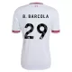 Camiseta Liverpool B. Barcola 29 Hombre 2ª Equipación 26/27