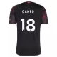 Camiseta Liverpool Cody Gakpo 18 Niños 3ª Equipación 26/27