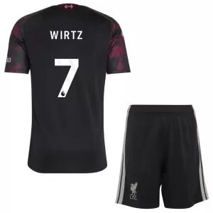 Camiseta Liverpool Florian Wirtz 7 Niños 3ª Equipación 26/27