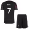 Camiseta Liverpool Florian Wirtz 7 Niños 3ª Equipación 26/27