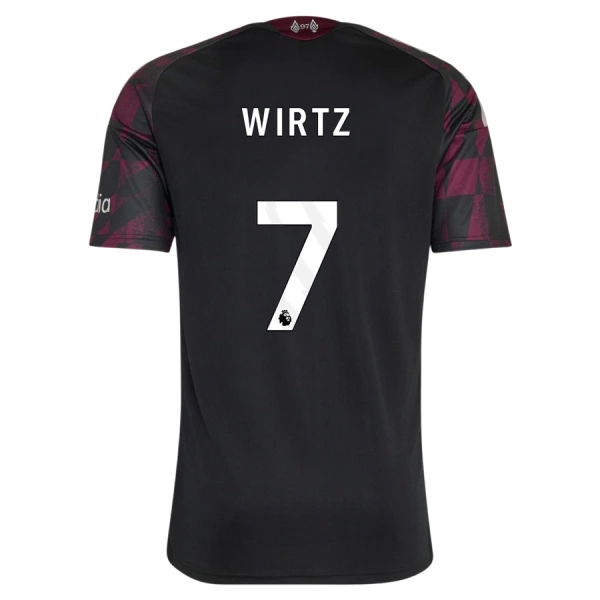 Camiseta Liverpool Florian Wirtz 7 Niños 3ª Equipación 26/27