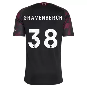 Camiseta Liverpool Gravenberch 38 Hombre 3ª Equipación 26/27