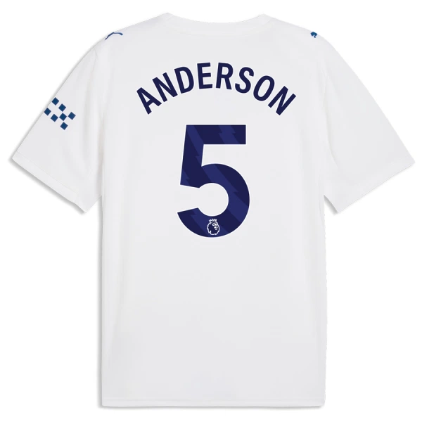 Camiseta Manchester City Anderson 5 Hombre 3ª Equipación 26/27
