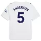 Camiseta Manchester City Anderson 5 Hombre 3ª Equipación 26/27