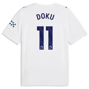 Camiseta Manchester City Jérémy Doku 11 Hombre 3ª Equipación 26/27