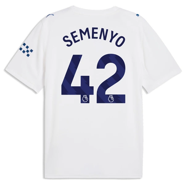 Camiseta Manchester City Semenyo 42 Hombre 3ª Equipación 26/27