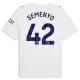 Camiseta Manchester City Semenyo 42 Hombre 3ª Equipación 26/27