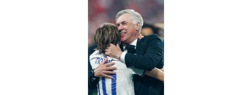 Ancelotti y Modric se despiden del Real Madrid Ancelotti y Modric se despiden del Real Madrid