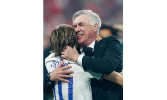Ancelotti y Modric se despiden del Real Madrid