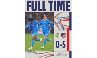 El Atlético de Madrid arrasa al Betis y avanza con fuerza en la Copa del Rey