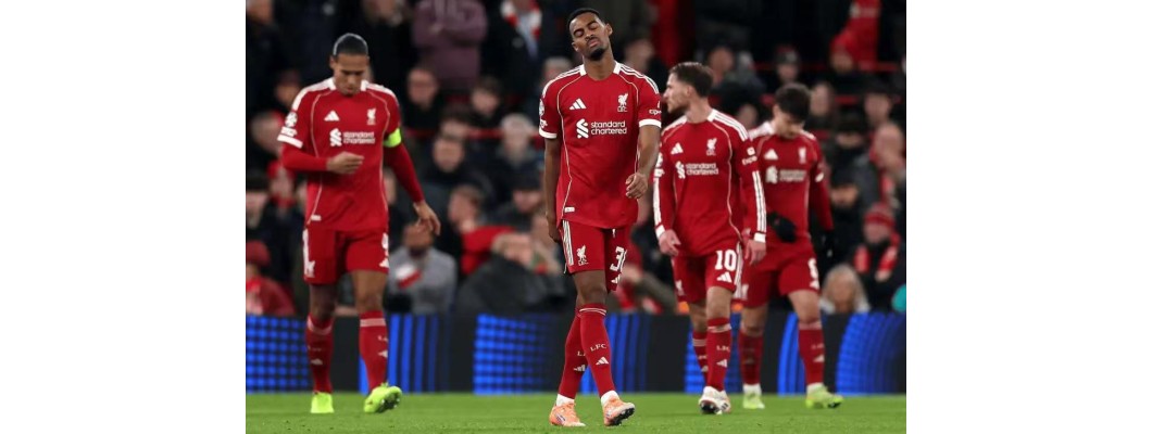 Sea testigo de cómo la camiseta del PSV Eindhoven destrozó la última pizca de dignidad del Liverpool.