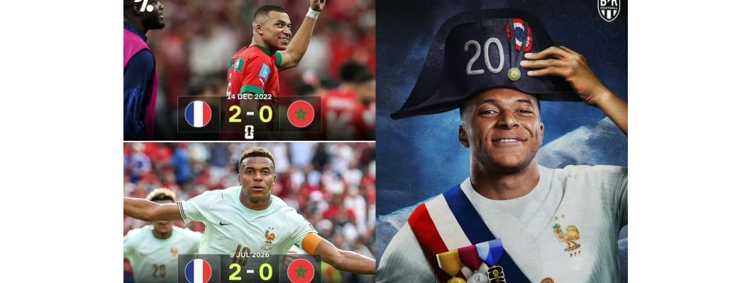 Francia 2-0 Marruecos, avanza a semifinales; noche histórica para Mbappé con su gol número 20