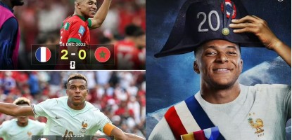 Francia 2-0 Marruecos, avanza a semifinales; noche histórica para Mbappé con su gol número 20